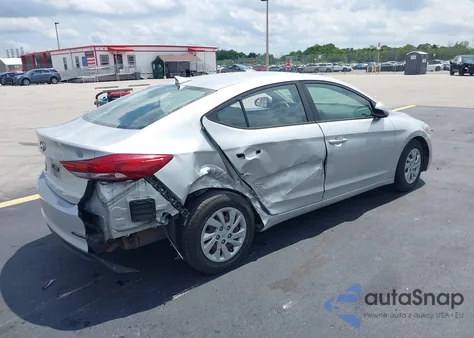 2017 Hyundai Elantra Se from USA, damaged, VIN 5NPD74LF4HH183616